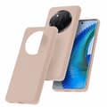 Honor Magic 7 Pro - Extra Stöttåligt Slim Silicon Mjuk Skal beige Beige