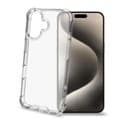 iPhone 16 - Skyddande Bumper Slim Mjuk Skal Transparent
