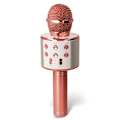 Miniatyrbild 1 av 4: Forever Mikrofon med Bluetooth-högtalare Karaoke - Roseguld Rosa guld