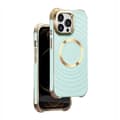 iPhone 13 Pro Max - MagSafe kompatibel Circle Glam Mag Skal Mynta Mynta