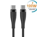 100W PD Snabbladdning USB-C To USB-C kabel Samsung, iPhone Svart