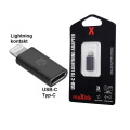 Miniatyrbild 2 av 2: maXlife USB-C till Lightning Adapter - Laddning / Dataöverföring Svart