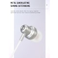 Miniatyrbild 5 av 6: XO In-Ear Hörlurar med mikrofon 3,5mm iPhone, Samsung grå