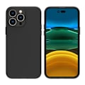 Miniatyrbild 1 av 4: iPhone 16 PRO Max - Skyddande Silicon Mjuk Skal - Svart Svart