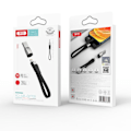Miniatyrbild 2 av 4: Snabbladdare 20W PD Lightning till USB-C bärbar USB-datakabel Black