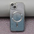 Miniatyrbild 1 av 5: iPhone 15 - Elegant Chrome Mjuk Skal MagSafe-kompatibel Silver