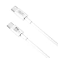 2m Snabbladdning 60W USB-C To USB-C PD kabel Samsung, iPhone 15/16/17/18 Vit