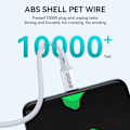 Miniatyrbild 6 av 7: 60W USB-C To USB-C PD Premie Snabbladdning kabel iPhone15/16, Samsung Vit