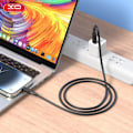 Miniatyrbild 2 av 2: Snabbladdning 60W USB-C till USB-C PD kabel Samsung, iPhone15/16 Svart
