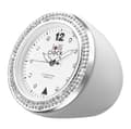 Bordklocka LOLLICLOCK Rock Crystal Vit