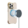Miniatyrbild 2 av 3: iPhone 16 Plus - Circle Glam Mag MagSafe-kompatibel Skal Rosa Svart