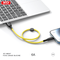 Miniatyrbild 2 av 3: 25cm Snabbladdning 6A iPhone Lightning kabel för iPhone / iPad Gul