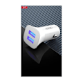 Miniatyrbild 6 av 6: Universal 12W Billaddare Snabbladdning Dual USB 2,4Amp Vit