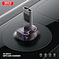 Miniatyrbild 4 av 8: XO Bluetooth FM Sändare med USB-C & USB snabbilladdare Svart