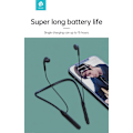 Miniatyrbild 5 av 8: Devia Kintone Bluetooth Smart Trådlös Handsfree Neckband Svart