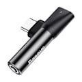 Miniatyrbild 4 av 7: USB-C till 3.5mm / USB-C Audio Adapter Samsung/Andriod Baseus Svart