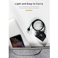 Miniatyrbild 9 av 9: 4in1 USB Hub, USB 3.0 BASEUS Square Round Svart