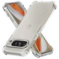 Google Pixel 9 / Pixel 9 Pro - Bumper Extra Stöttåligt Slim Mjuk Skal Transparent
