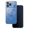iPhone 18 Pro Max / iPhone 17 Pro Max - MagSafe-kompatibelt Chrome Skal Sky Blue Transparent