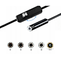 Miniatyrbild 4 av 5: Vattentät 3.5m Endoscope inspektionskamera 3.5m lens 8/7/5.5mm USB-C/Micro-USB Svart