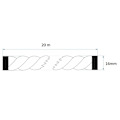Miniatyrbild 4 av 5: Jute rep 16mm 20 meter 16 mm