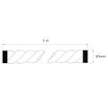 Miniatyrbillede 8 af 8: Jute reb 30mm 5 meter 30 mm