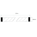 Miniatyrbillede 6 af 6: Jute reb 36mm 20 meter 36 mm