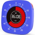Visuell Timer, Digital Timer för Barn, 60-Minuters Nedräkning, Tysta Timers för Klassrum, Matlagning i Köket, Hemskolestudier