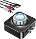 Miniatyrbillede 1 af 7: Home Stereo Bluetooth-modtager, RCA Bluetooth-adapter til gamle modtagere med 3D-surroundlyd