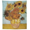 Väggbonad för sovrum, Vincent Van Gogh Abstrakt Landskapsbonad för Sovrum Estetiskt Vardagsrum Heminredning 150*130 cm sunflower