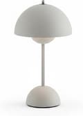 Bordslampa Nordisk Dansk Blomknopp (Uppladdningsbar) Vit White