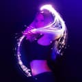 360° drejelig danse-space-pisk, LED fiberoptisk pisk, superklar lys 36 farveeffekttilstand, til jul, dans