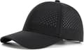 Herr Sommar Justerbar Prestandamössa Andningsbar Snapback Laserperforerad Mesh Baseballkeps