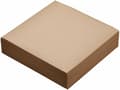 500 st Vaxpapperark för Mat, Korgfoder Mat Picknick Papperark Fettbeständiga Deli Omslagspapper, 15x15 cm (Natur Gul)