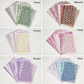 Miniatyrbilde 2 av 5: 90 ark scrapbook-papir og dekorativt nettingstoff assortert sett - 6 pakker blandet spesialpapir for scrapbooking, B