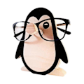 Miniatyrbillede 1 af 5: Brilleskabsdyr Brilleramme Hund Træ Brilleskabs Display Stativ Penguin