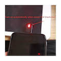 Miniatyrbillede 2 af 5: Mini USB-C LED RGB Lys Lysstyrke Justerbar 8 Farver Kan Skiftes til Bil, Bærbare Computere, Tastatur Atmosfære Natlampe