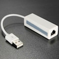 Miniatyrbilde 1 av 4: USB2.0 Hann til RJ45 Ethernet LAN Nettverksadapter Dongle 10/100 Mbps for Bærbar PC