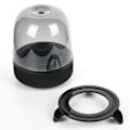 Miniatyrbillede 1 af 5: Akryl Højttaler Stand Bærbar Audio Højttaler Skrivebordsmontering Holder Kompatibel til /Kardon Aura Studio3/4 Højttaler(B)