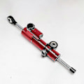 Miniatyrbillede 1 af 5: Retningsbestemt Styring Carbon Fiber Dæmper Til Vsett 10+ Elektrisk Scooter Reservedele Øger Høj Hastighed Stabilitet Sikkerhed Red