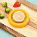 Miniatyrbillede 4 af 5: 4 stk./sæt Crisper Fødevaregodkendt Transparent Lugtfri Rund Synlig Friskholdende Forskellige Farver Avocado Tomat Frugt Grøntsag Husholdningsartikler