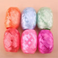 Miniatyrbillede 3 af 5: 6 stk./parti Ballonsnor Blandet Farve Holdbar 10m 6-pak Assorteret Farve Gavebånd til Fødselsdag Qinhai