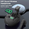 Miniatyrbilde 4 av 5: Trådløst Gaming Headset Støyreduserende Berøringskontroll Rask Sammenkobling Klar Lyd LED Strømdisplay Bluetooth-kompatible 5.3 Øretelefoner