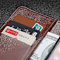 Miniatyrbilde 5 av 5: Passer for Samsung Galaxy A15 5G Deksel Crazy Horse Tekstur Lær Lommebokdeksel-C6 Black