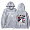 Miniatyrbild 1 av 2: Tylor Ers r 0 Ccert r Crewc Taylor Swift 1989 Hoodie för Män och Kvinnor light grey M