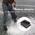 Miniatyrbillede 4 af 5: Til 18V batteriadapter strømkildebeslag med ledninger, batterikonverterstik til adapter