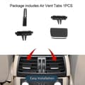 Miniatyrbillede 4 af 5: Til- X5/x6 Ventilationsudtag Klips, Bageste Række Gitter Klips Til- X5 E70 2006-2012, X6 E71 2008-2013