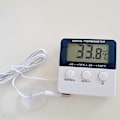 Miniatyrbillede 5 af 5: Digitalt køleskabstermometer med alarm og maksimum- og minimumstemperatur samt LED-indikatorlys