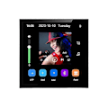 Miniatyrbilde 1 av 5: 4 Tommers Andriod 10 Eshare WiFi Bluetooth Berørings Hjemmekino Digital Stereo Lyd Musikk Veggforsterker Svart