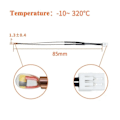 Miniatyrbillede 4 af 5: 3D Printer Hotend Kit med Termisk Tråd til Neptune 4 PLUS/4 MAX Fuldmetal Hotend med Messingdyse